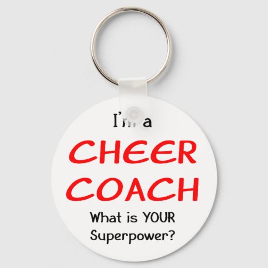 Cheer Coach Schlüsselanhänger (Vorderseite)