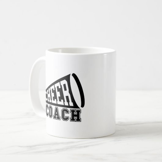 Cheer Coach Tasse (Vorderseite Links)
