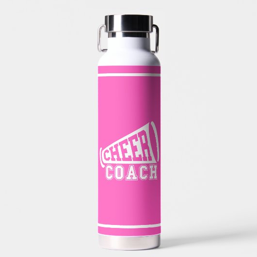 Cheer Coach Wasserflasche Trinkflasche (Vorne)