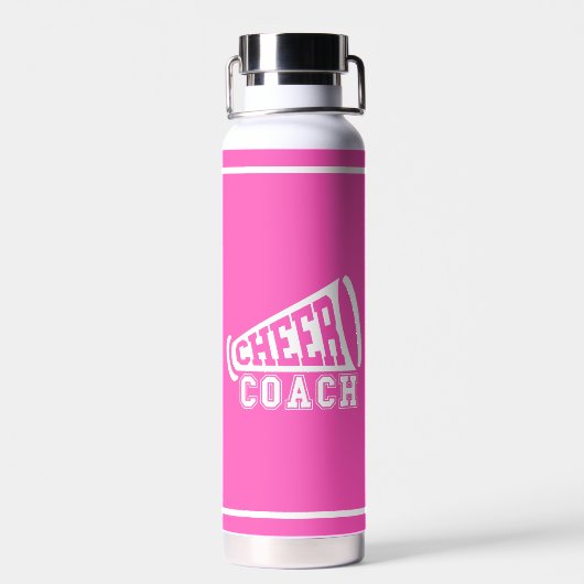 Cheer Coach Wasserflasche Trinkflasche (Rückseite)