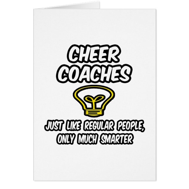 Cheer Coaches ...Regelmäßige Leute, nur klüger (Vorne)