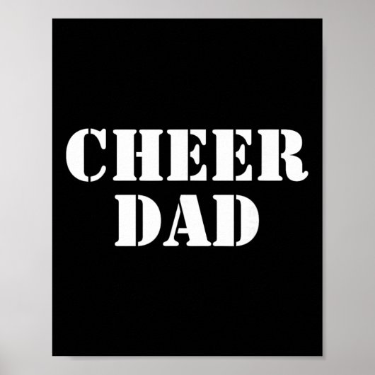 Cheer Dad Cheerleading _5 Poster (Vorne)