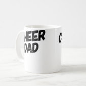 Cheer Dad Cheerleading Kaffeetasse (Vorderseite Links)