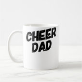 Cheer Dad Cheerleading Kaffeetasse (Links)