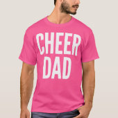 Cheer Dad Cheerleading Matching Parents T-Shirt (Vorderseite)