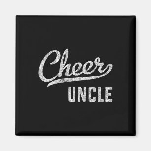 Cheer Dad Geschenke Shirts Cheer Onkel Stolz Cheer Magnet
