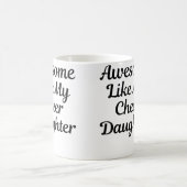 Cheer Dad Mom Cheerleading Kaffeetasse (Mittel)