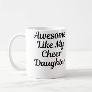 Cheer Dad Mom Cheerleading Kaffeetasse