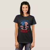 Cheer Dad Proud Fathers Day Cheerleading Girl Comp T-Shirt (Vorne ganz)