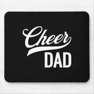 Cheer Dad Rot Und Weiß Cheerleading Passende Paare Mousepad