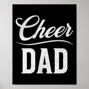Cheer Dad Royal Blau Cheerleading _2  Poster