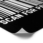 Cheer Dad Scan For Payment Cheerleading  Poster (Ecke)