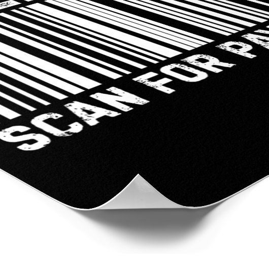 Cheer Dad Scan For Payment Cheerleading  Poster (Ecke)