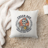 Cheer Dad Surviving Comp Weekend Skeleton Shirt_1 Kissen (Decke)