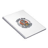 Cheer Dad Surviving Comp Weekend Skeleton Shirt_1 Notizblock (Rechte Seite)