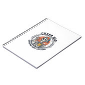 Cheer Dad Surviving Comp Weekend Skeleton Shirt_1 Notizblock (Linke Seite)