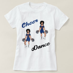 Cheer/Dance T - Shirt (Blue Oranger)