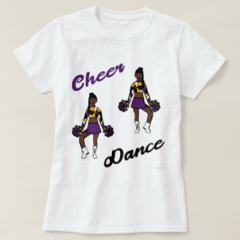 Cheer/Dance T - Shirt (Lila Camouflage)