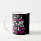 Cheer Flyer-Definition Cheerleader Flyer Cheerlead Kaffeetasse (Links)