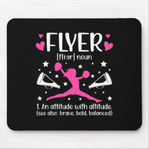 Cheer Flyer Definition Cheerleading Flyer _1  Mousepad