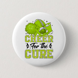 Cheer For The Cure Lymphom-Bewusstseins-Fußll Chee Button