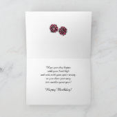 CHEER Geburtstag mit Worten Karte (Innenseite)