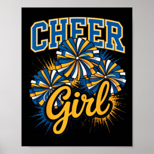 Cheer Girl Cheerleading-Mannschafts-Team Cheerlead Poster
