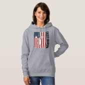 Cheer Grandpa Patriotic Vintage Flag Shirt Design_ (Vorne ganz)