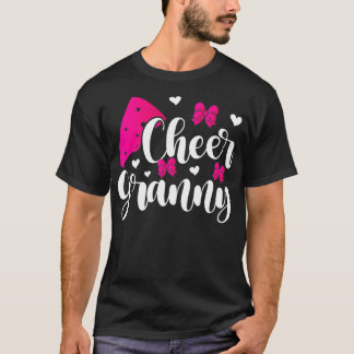 Cheer Granny Proud Oma Oma Oma einer Cheerleader T-Shirt
