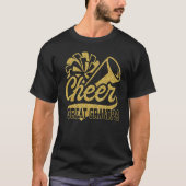 Cheer Great Grandpa Biggest Fan Cheerleader Father T-Shirt (Vorderseite)