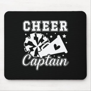 Cheer-Kapitän Cheerleading-Kapitän Cheerleader-Kap Mousepad