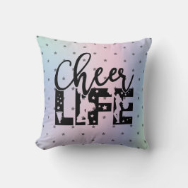 Cheer Life Glamour Cheerleader Star Gradient Kissen