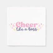 Cheer like a Boss Quote Serviette (Vorderseite)