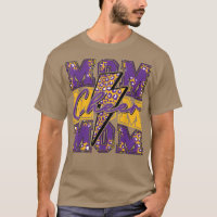 Cheer Mama Blitz Bolt Cheer Leopard Lila Gold