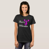 Cheer Mama Cheerleading Mother Cheering Cheerleade T-Shirt (Vorne ganz)