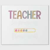 Cheer Mama Eltern geben Chef Coach Geschenkpapier (Flach)