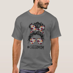 Cheer Mama Eltern Geschenk Cheerleader Mama ich T-Shirt