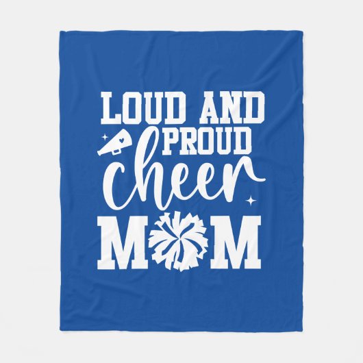 Cheer Mama Fleece Blanket (Vorderseite)