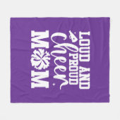 Cheer Mama Fleece Blanket (Vorderseite (Horizontal))