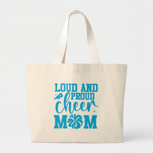 Cheer Mama Jumbo Tote Bag Stoffbeutel (Vorne)
