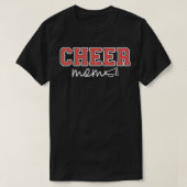 Cheer Mama Megaphone Funny Cheerleader Mütter Appr T-Shirt (Design vorne)