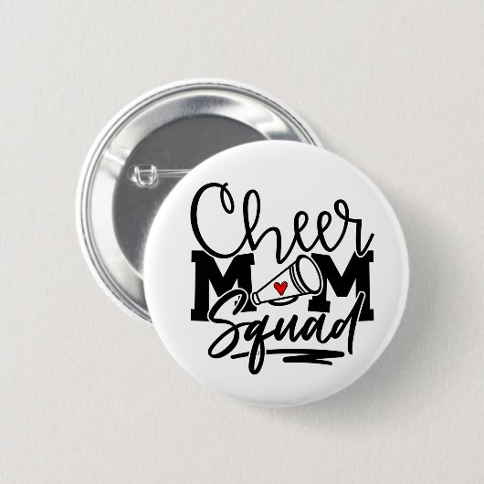Cheer Mama Squad Button (Vorne & Hinten)