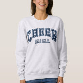 Cheer Mama Uni-Abschluss, Cheerleader Mama Sweatshirt (Vorderseite)