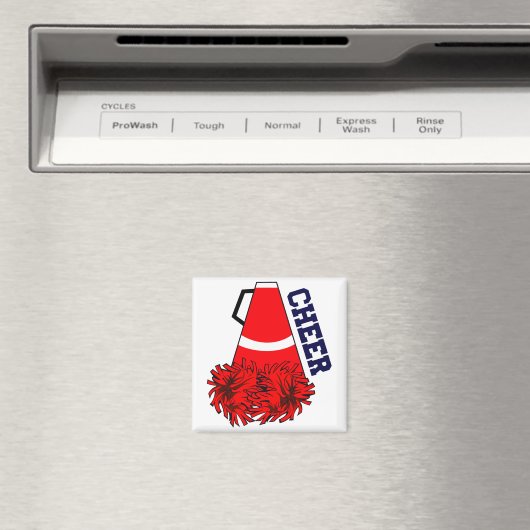 Cheer Megaphone Magnet (In Situ (Geschirrspüler))