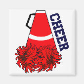 Cheer Megaphone Magnet (Vorne)