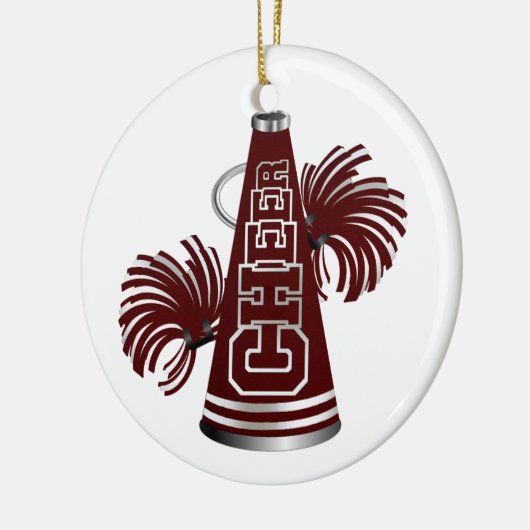 Cheer Megaphone Ornament (Links)