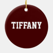 Cheer Megaphone Ornament (Hinten)