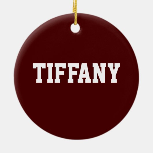 Cheer Megaphone Ornament (Hinten)