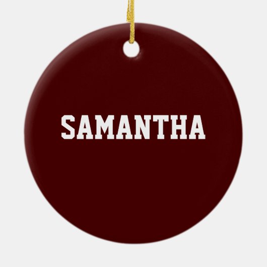 Cheer Megaphone Ornament 2 (Hinten)