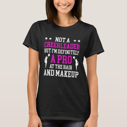 Cheer Mom Cheerleading Cheerleader Definitely Pro  T-Shirt (Vorderseite)